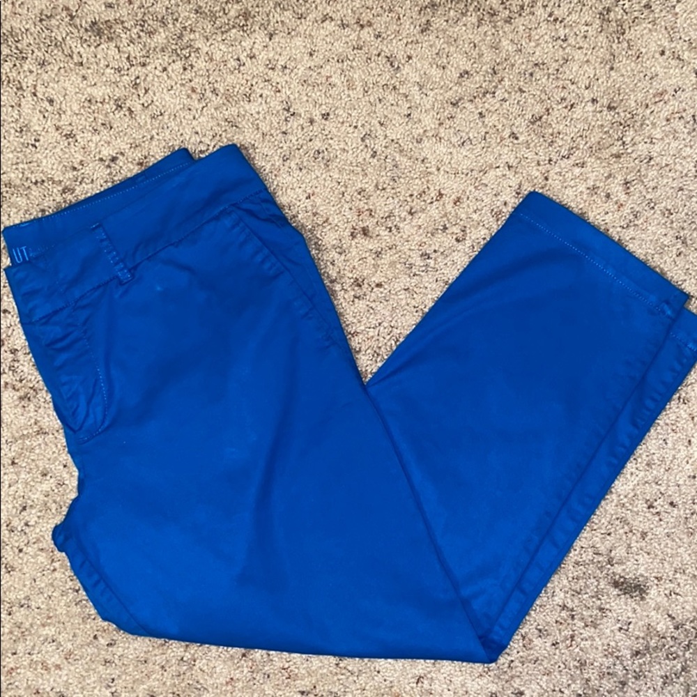 KUT From The Kloth turquoise crop trouser